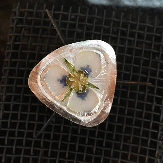 Mariposa Lily Wildflower pendant