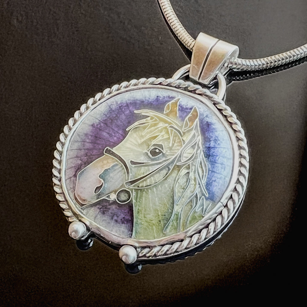 Warmblood Horse Naja pendant