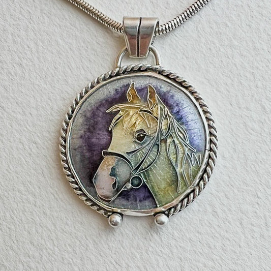 Warmblood Horse Naja pendant