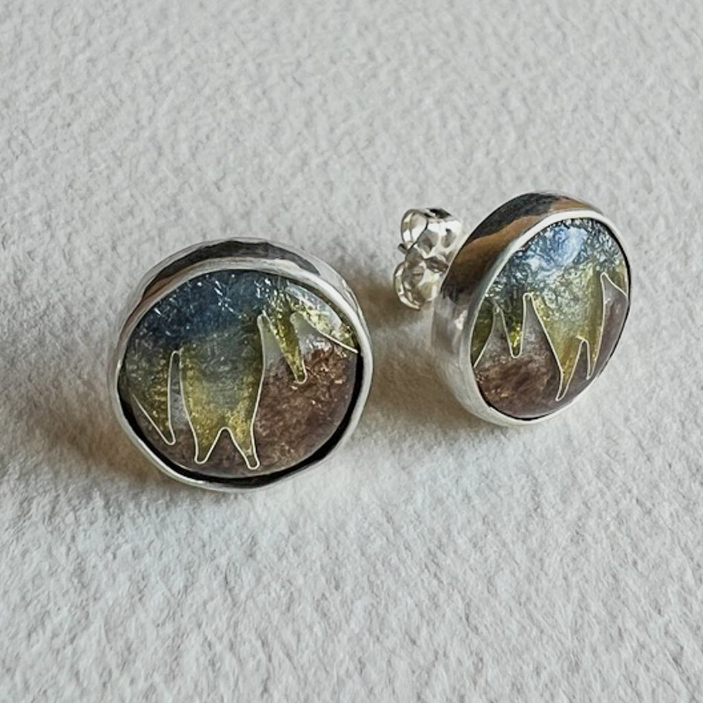 Grand Teton Mountains earrings