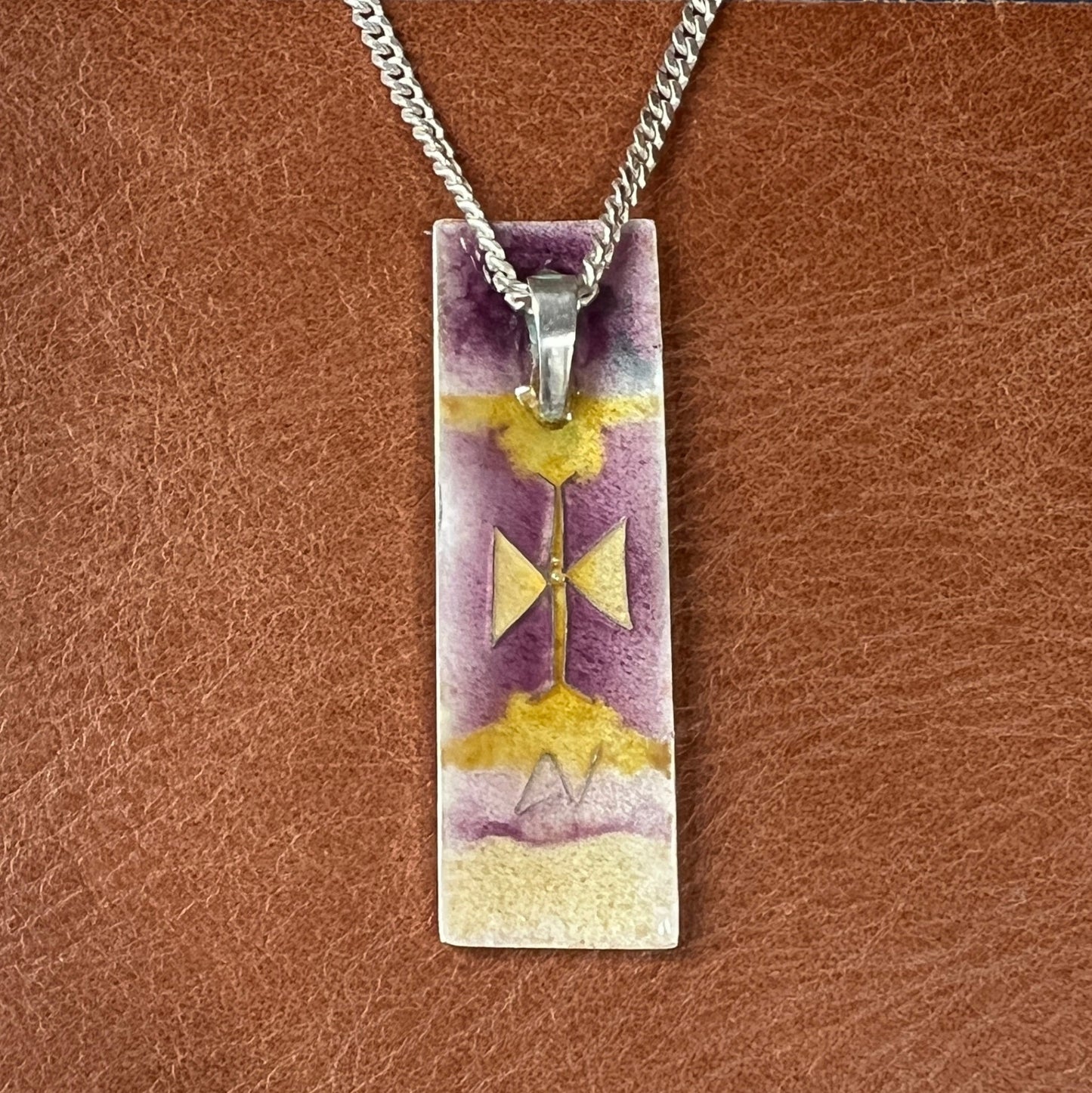 Gold & Dusk Pendant