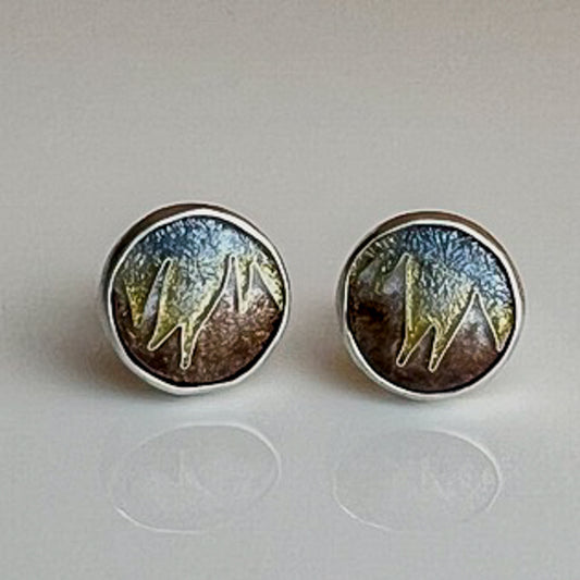 Grand Teton Mountains earrings