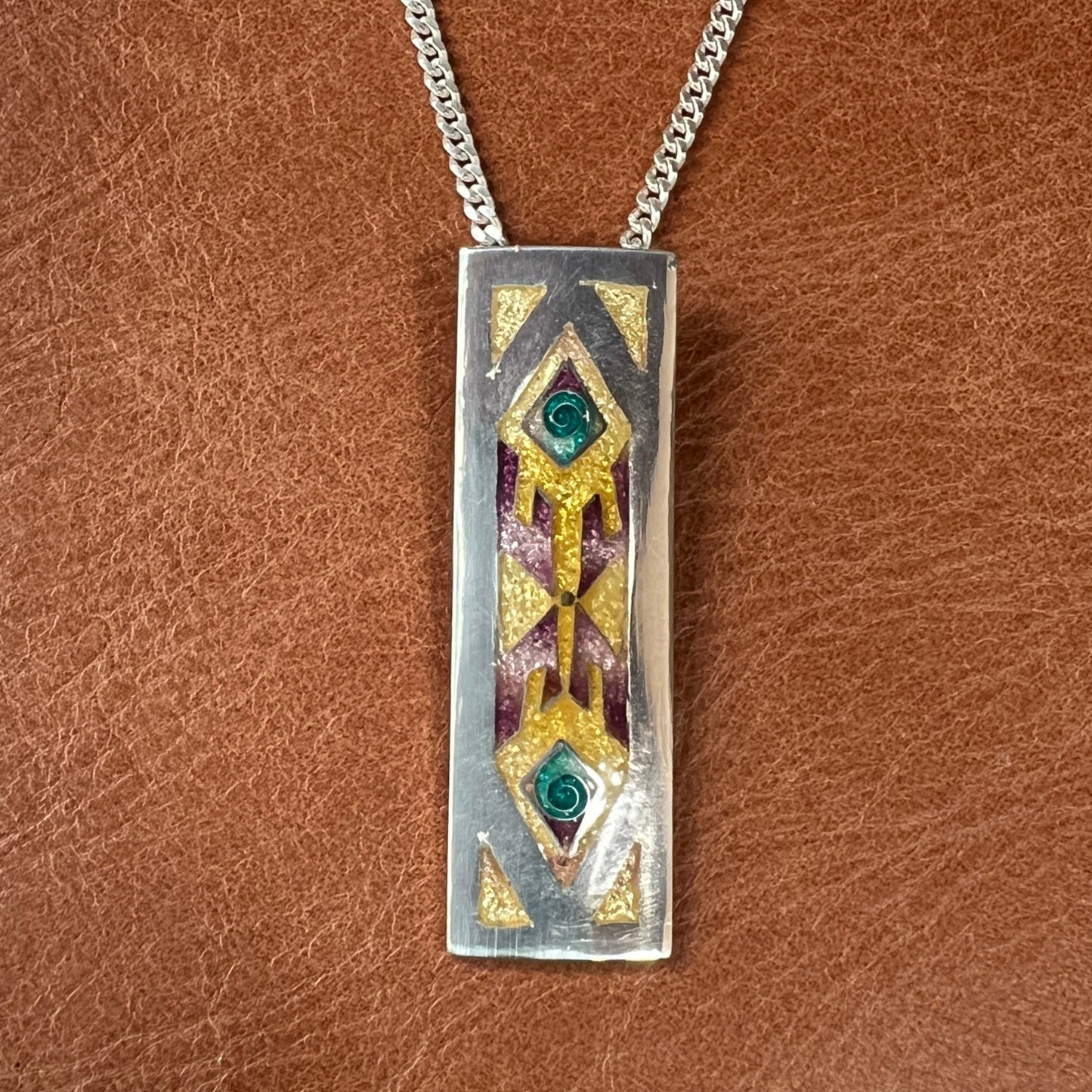 Gold & Dusk Pendant