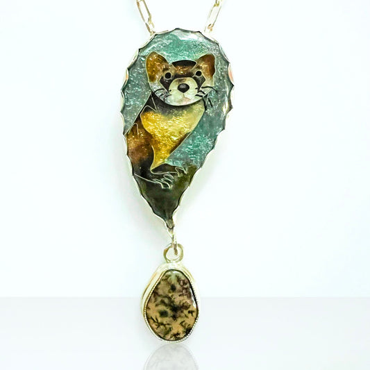 Black-Footed Ferret Pendant